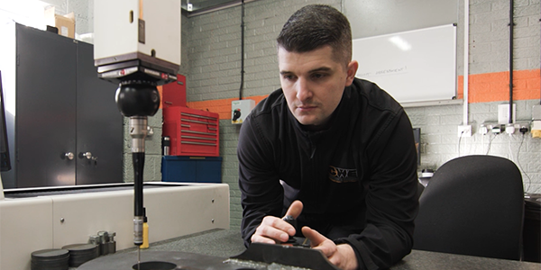 Apprentice at The University of Sheffield AMRC Training Centre