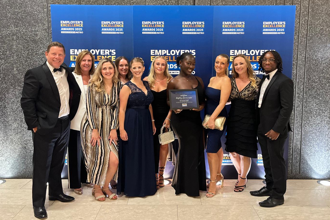 Colleagues attending the Employer Excellence Awards 2025